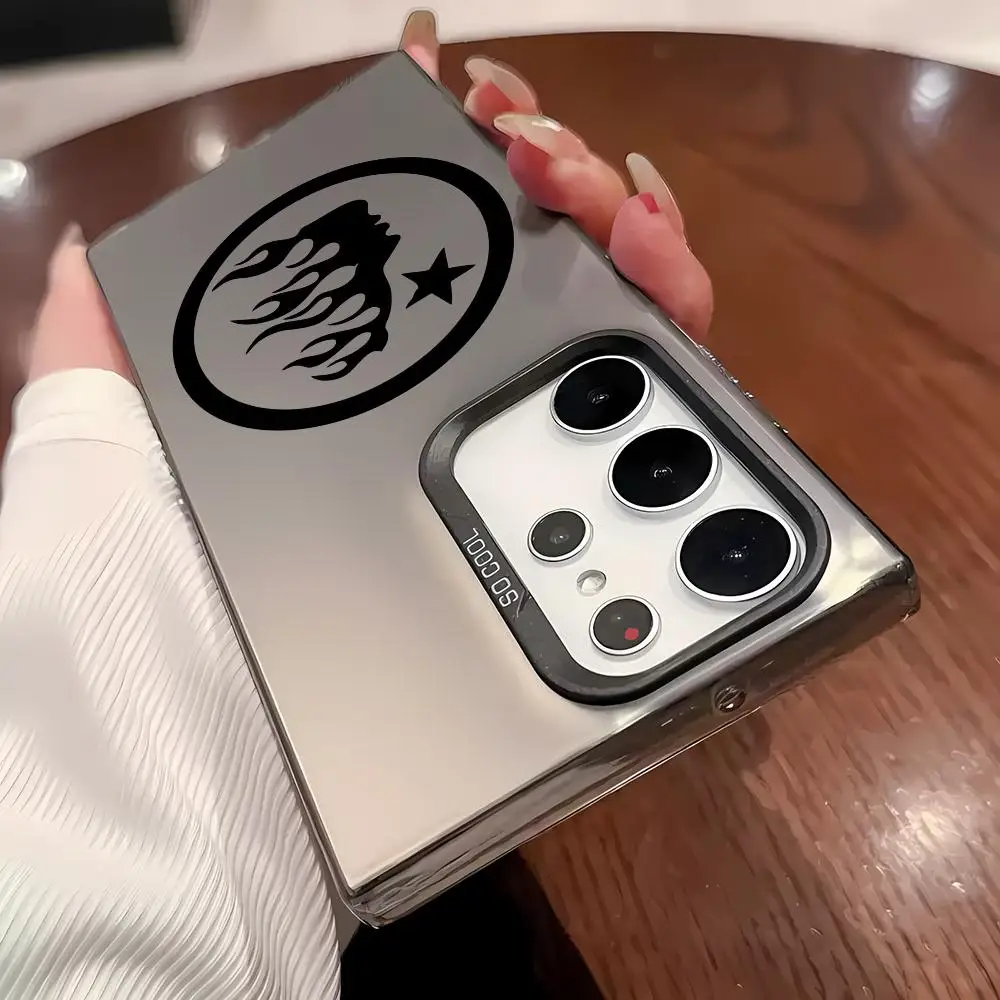 Модный чехол для телефона H-HellstarS Samsung Galaxy S25 S24 S23 Ultra S22 Plus S20 A55 лазерный цветной