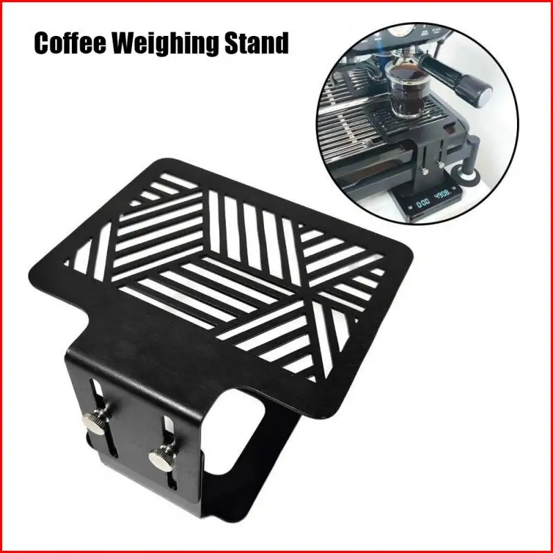 

Adjustable Coffee Weighing Stand Stainless Steel Coffee Scales Holder Water-Resistant Coffee Machine Scales Holder Coffee Sets