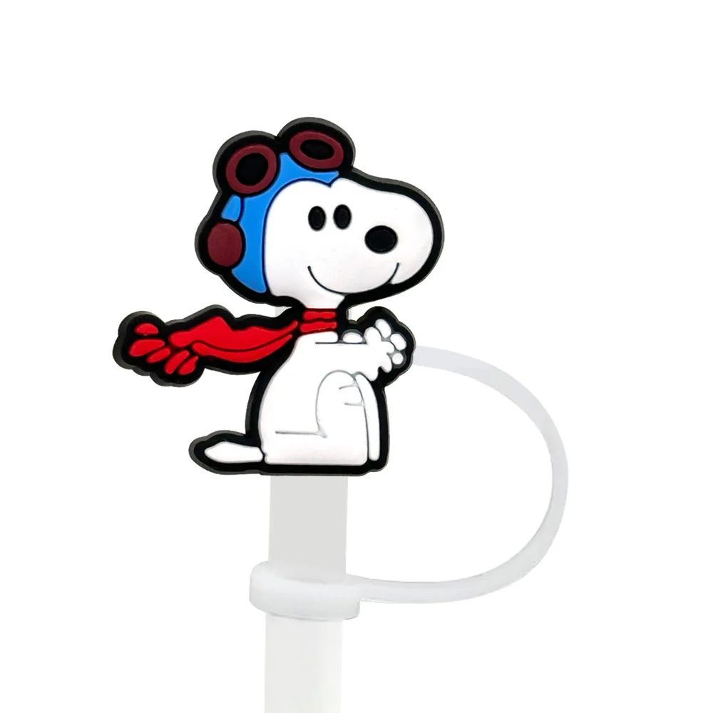 Соломенный колпачок Snoopy мягкая резина 8-10 мм соломенный чехол декоративная