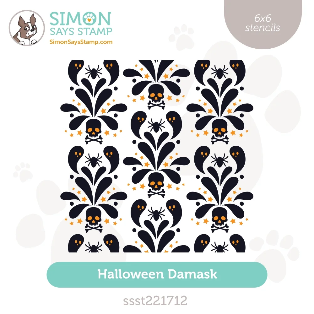 

Halloween Damask Layering Stencils for Scrapbooking Photo Album Decorative Embossing DIY Paper Cards Crafts 2023 New Arrivals