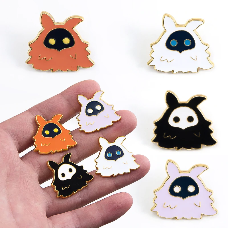 

Game Genshin Impact Kawaii Abyss Mage Brooches Fashion Anime Charms Enamel Accessories Badges Cute Metal Brooches Jewelry Gift
