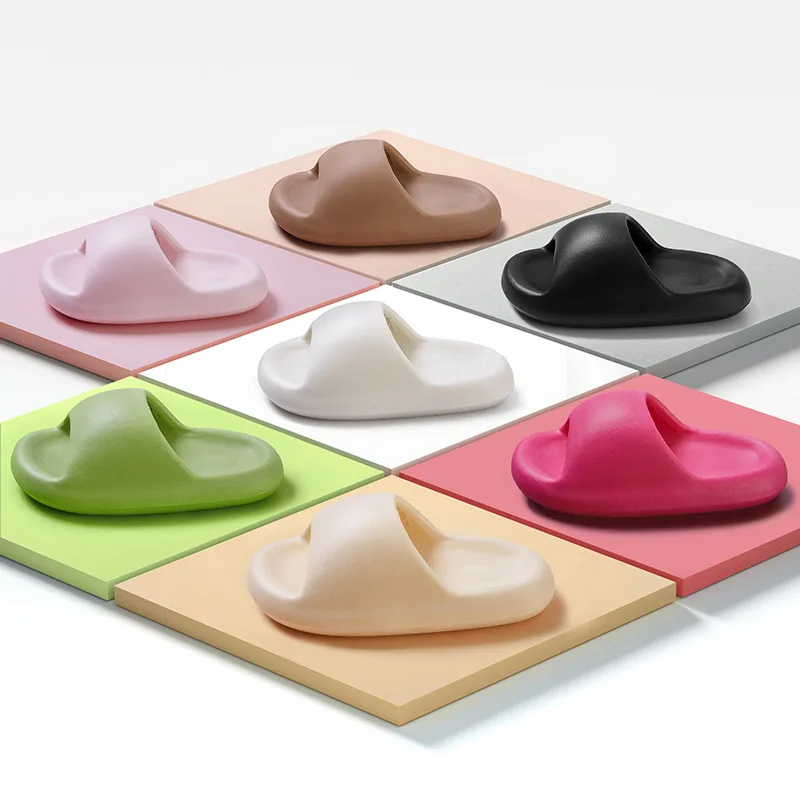 Soft Sole Women Slippers Eva Beach Sandals Thick Platform Pillow Sandals Slides Women Summer Bathroom Non-Slip Sandalias Mujer
