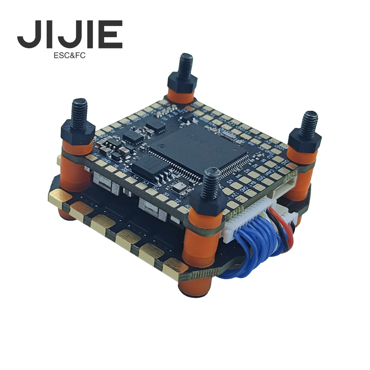 Фото Контроллер полета STM32H743/3-12S FC + 60A 4in1 BLheli_S ESC стеки 30,5*30,5 мм для RC FPV Racer Drone №2