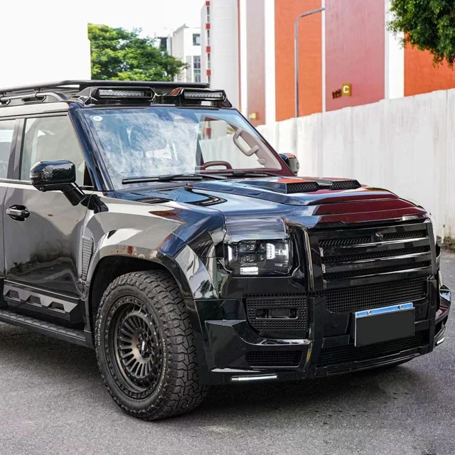 Обновленный прожектор на крыше решетка капота комплект кузова Star Defender для Jetour T2