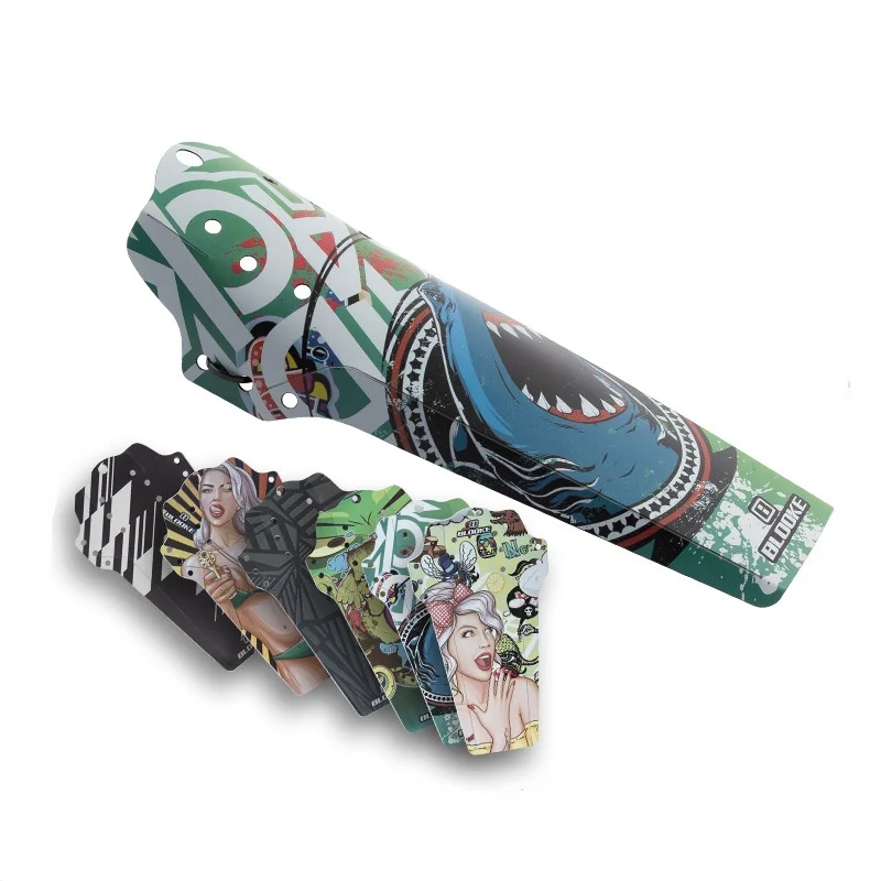 Велосипедные крылья из термостойкой смолы для переднего/заднего колеса, универсальные для грязезащиты MTB/шоссейного велосипеда, комплект из 1 или 2 штук.