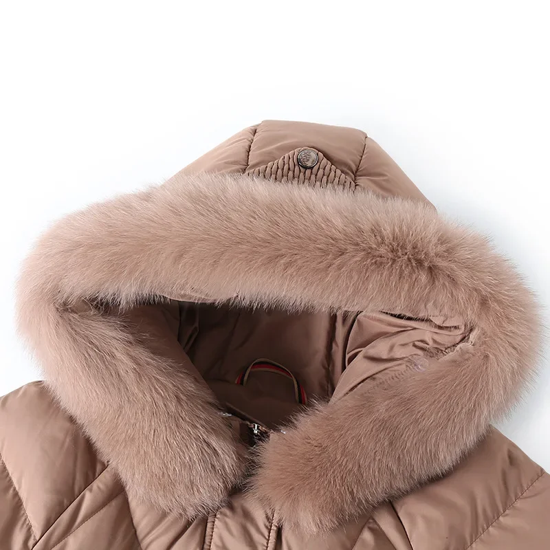 Утолщенное хлопковое пальто на флисовой подкладке для женщин среднего возраста