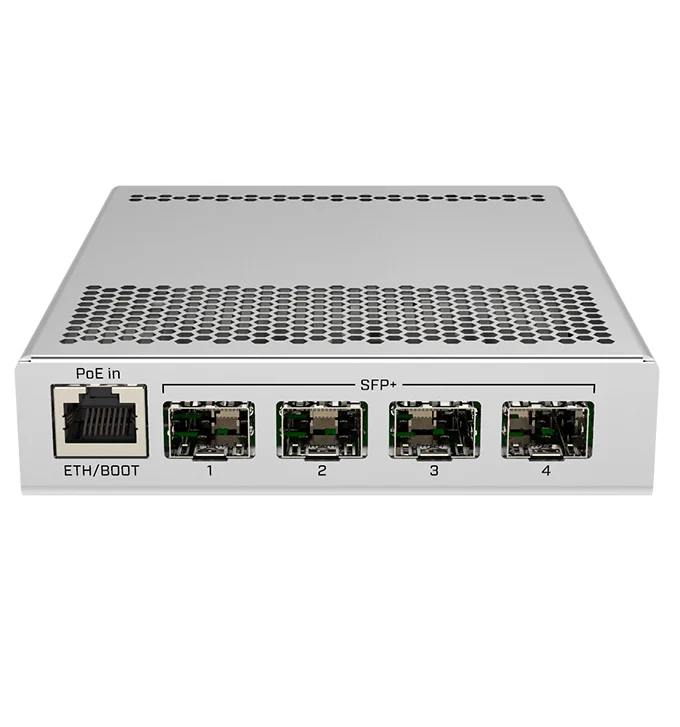 

MikroTik CRS305-1G-4S+IN Metal Redundant Power Supply Of 10 Gigabit 5-port Intelligent Network Management Switch