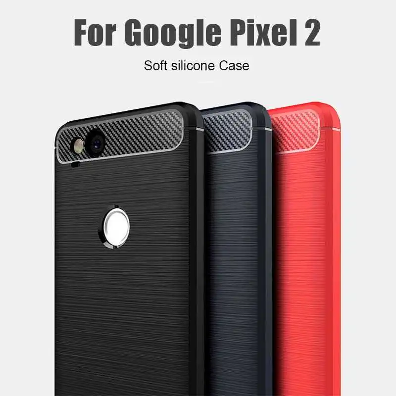 

Nonmeio Shockproof Soft Case For Google Pixel 2 XL Phone Case Cover