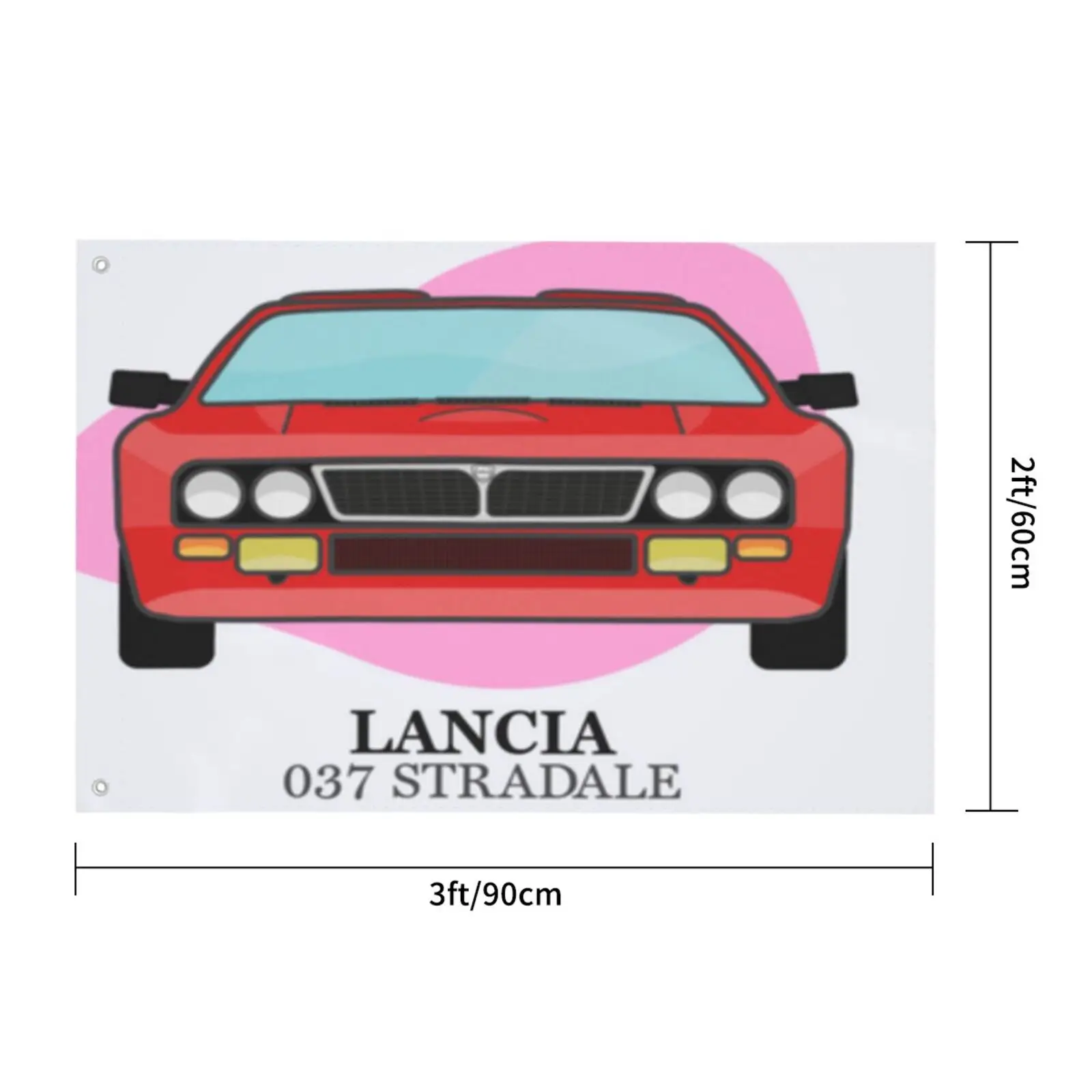 Флаг на стену Lancia Delta Hf 2069 флаг испанского флага палатки ЛГБТ Франции Россия Перу