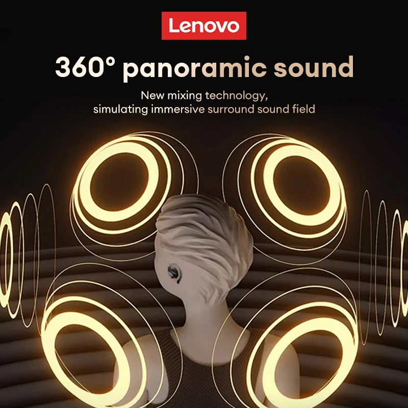 Lenovo EA305 OWS Беспроводные наушники Bluetooth V5.4 Длительные наушники Водонепроницаемые спортивные наушники LP75 Игровые наушники (art.: 3920ca64f698d) - 3920ca64f698d