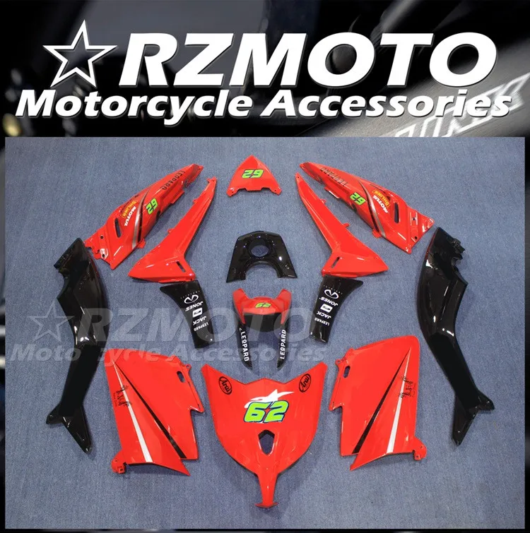 

Injection Mold New ABS Fairings Kit Fit for YAMAHA Tmax 530 2012 2013 2014 12 13 14 Bodywork Set Red 62