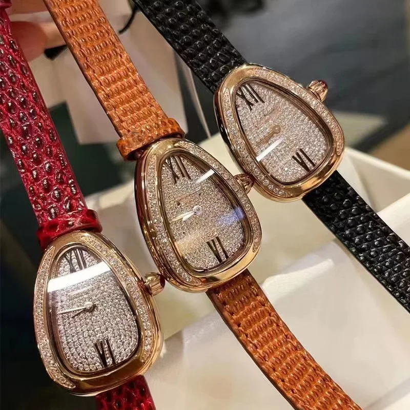 

Serpentine Star Fashion Two Circle Women'S Watch Ins Europe And America Style Simple Retro Light Luxury Steel Belt Quartz Watch