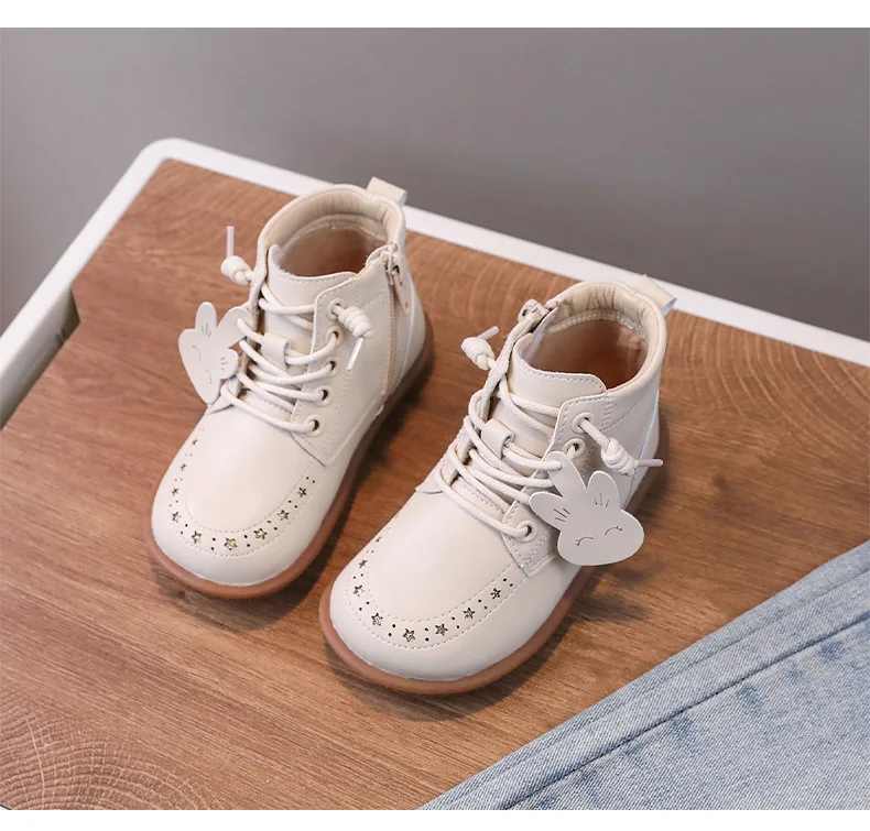 Зимние сапоги для маленьких девочек детская обувь из мягкого микрофибры с