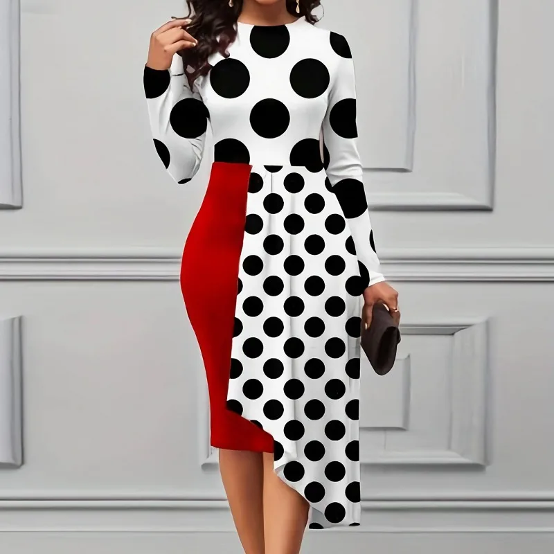 

XL-5XL Plus Size Dress African Dresses for Women Dashiki Print Patchwork African Clothes Retro Africa Bodycon Christmas Robe