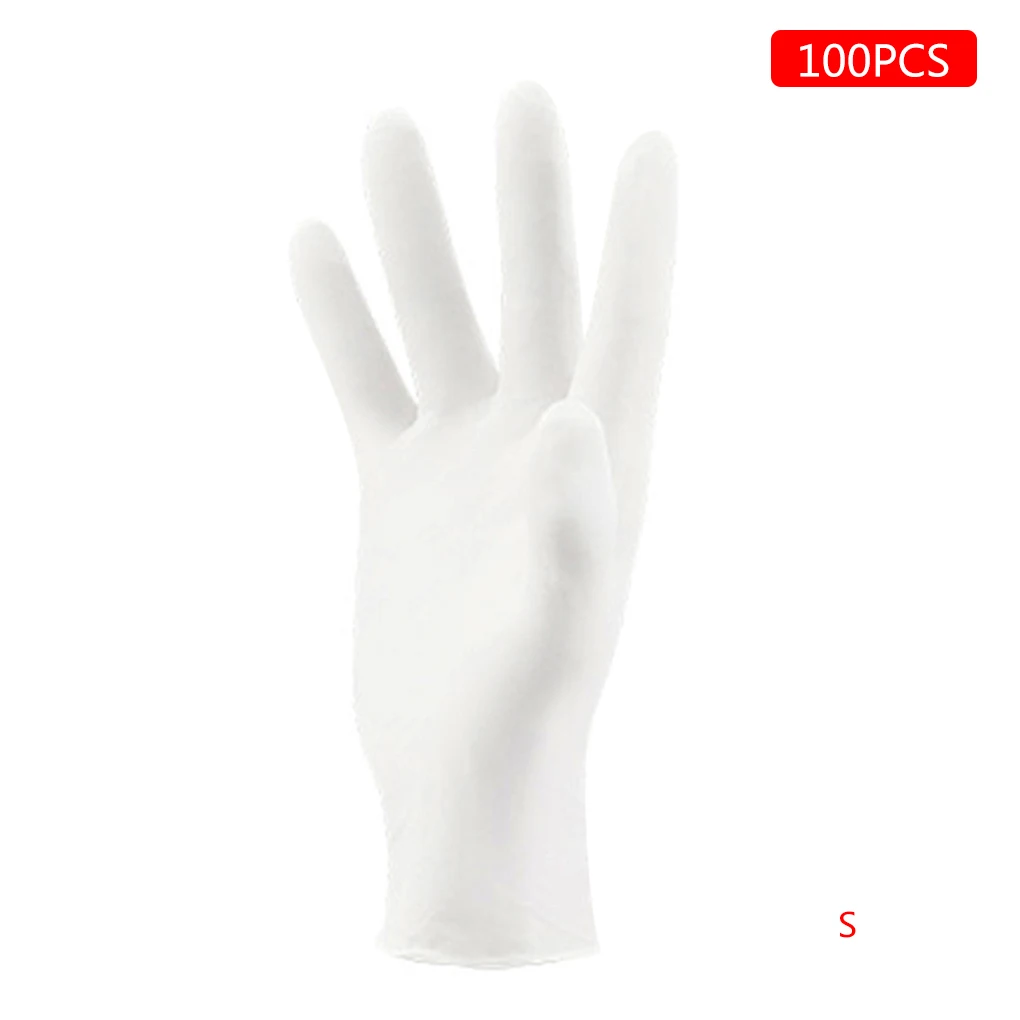

Одноразовые перчатки для фруктов 100 шт. 60 шт. нитриловые перчатки L 40 шт. 20 шт. для кухни без порошка латексные перчатки для мытья лабораторий