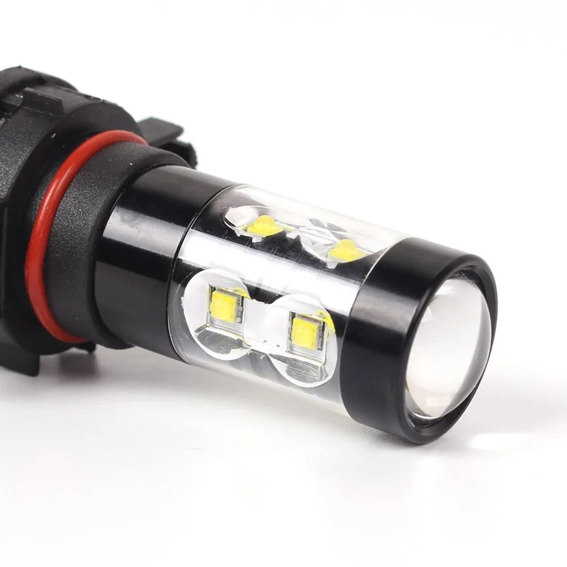 2 шт. светодиодные лампы H8 H11 HB4 HB3 9006 9005 SMD светильник s 6000 лм K 12 В белые