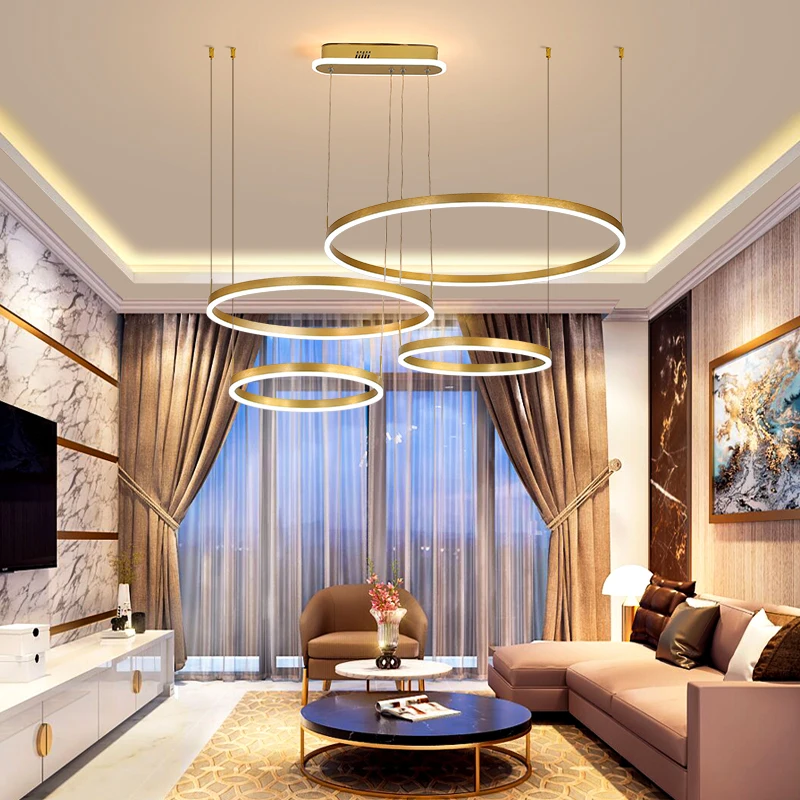 

Led Art Chandelier Pendant Lamp Light Room Decor Nordic home indoor ceiling hanging fixture for living