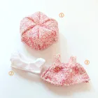 20 см Кукла Плюшевая Кукла Одежда Прекрасный Берет шляпа костюм набивные игрушки куклы аксессуары для корейских кукол Kpop EXO Idol