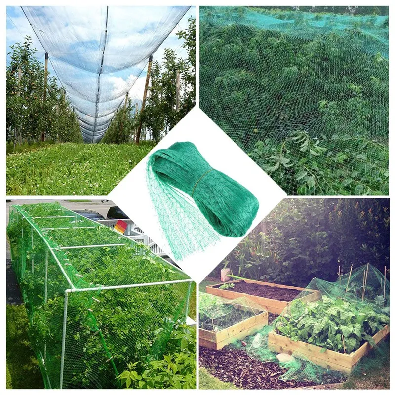 Сетка для птиц фруктовые деревья-сетка фруктовых деревьев защитная зеленая