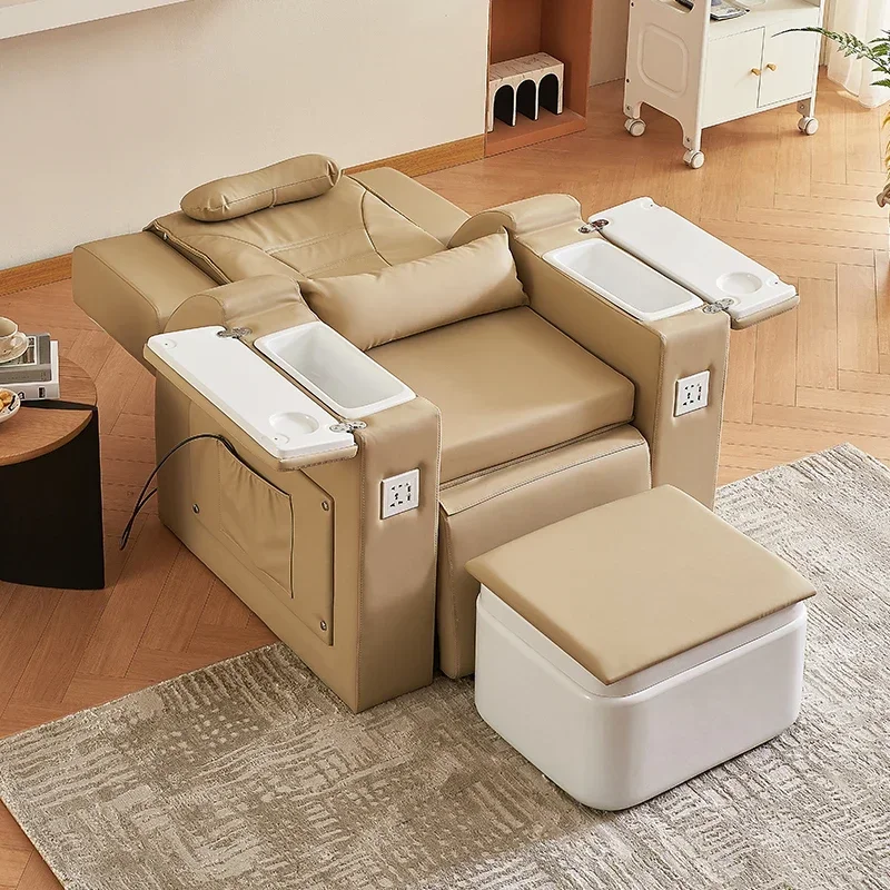 Европейское и американское электрическое массажное кресло для ногтей с креслом