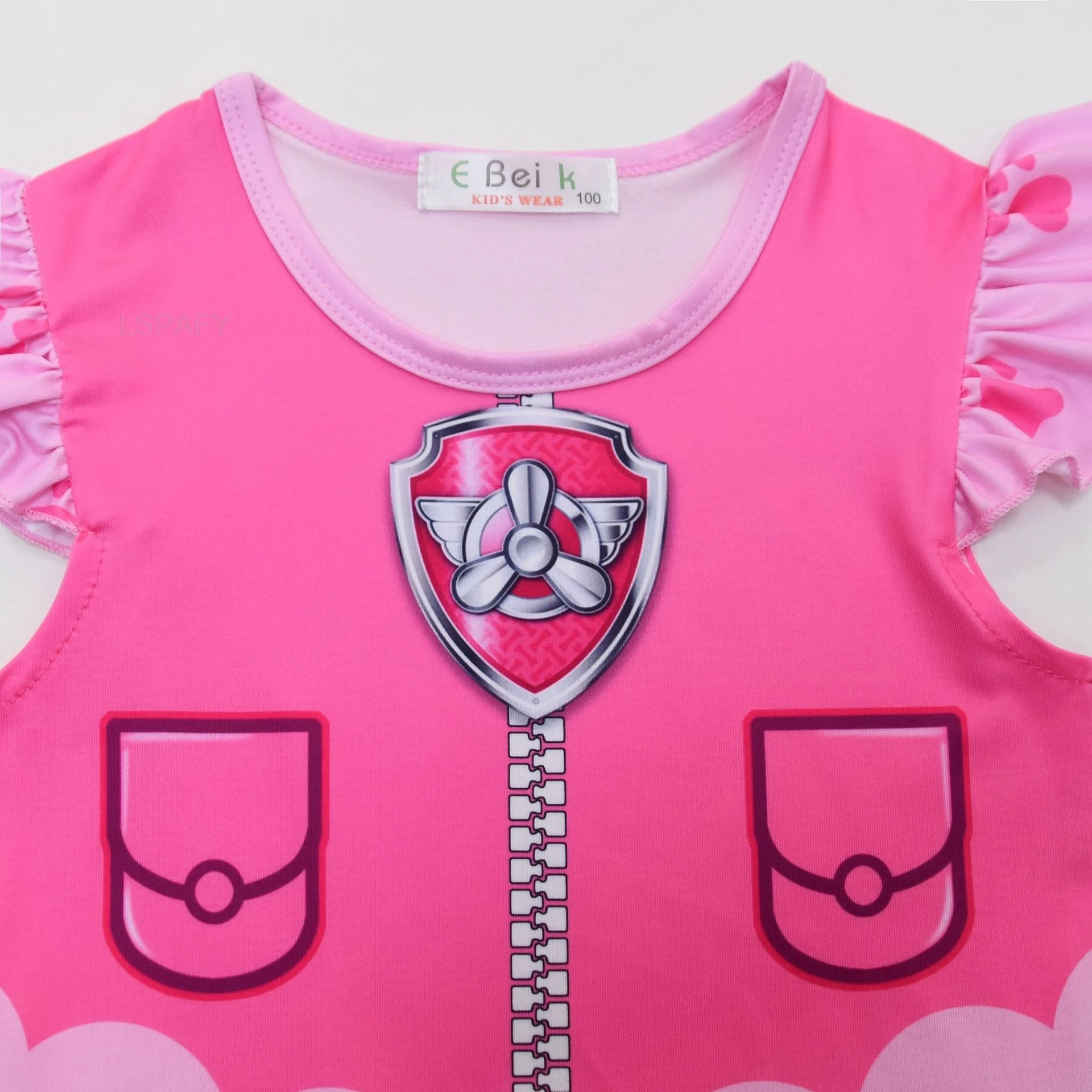 Детские платья для девочек костюмы косплея на Хэллоуин Щенячий патруль талисман