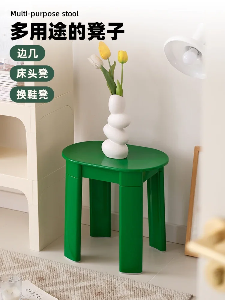 Sgabello Di Design Medievale Nordico Per La Casa Panca Creativa Soggiorno Moderno Semplice Rotondo Corto