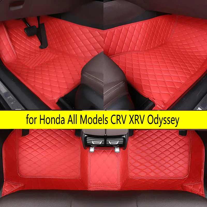 

CRLCRT автомобильные коврики для Honda все модели CRV XRV Odyssey Jazz City crosstour S1 CRIDER VEZEL для строительства