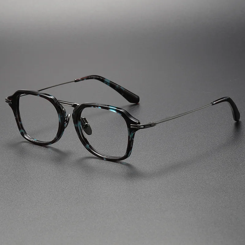 Деловой дизайн оправа для очков из чистого титана 23K винтажные мужские