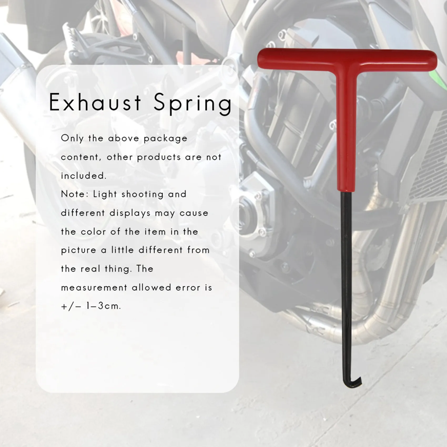 

Exhaust Spring Hook Puller Tool T Handle Dirt Bike Mx Atv Motorcycle