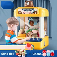 children household small mini clip doll machine blind box gift pack girl coin slot machine best birthday toy for boy