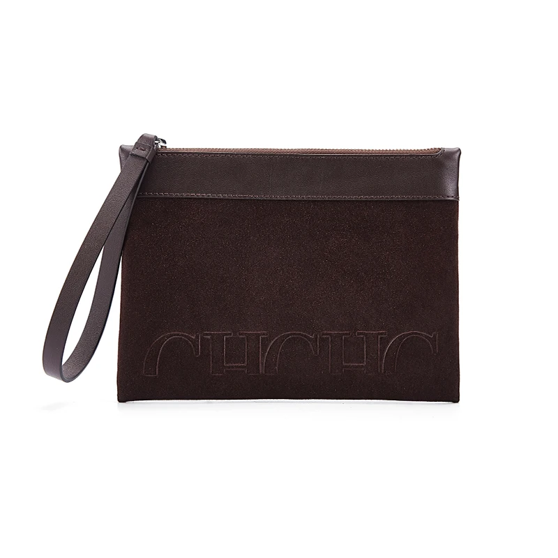 Luxury Brand Dinner Business Handheld Bag Fashionable Suede Long Wallet Banquet Party Travel Large Capacity Handheld Bag