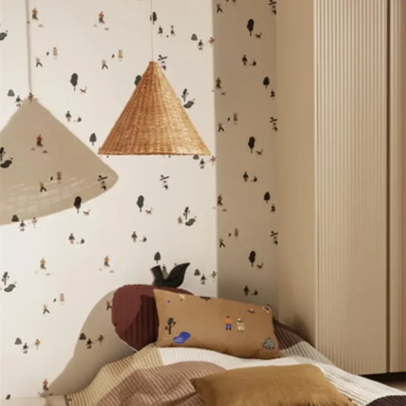 Ручная вязка Светильники для шляпы подвеска коричневый бежевый абажур из