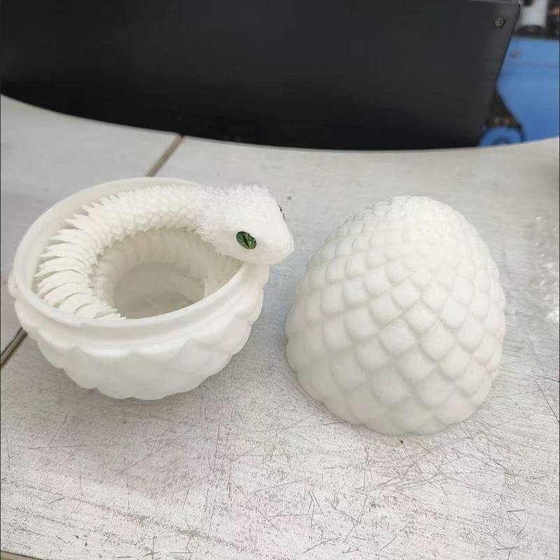 306080 см 3D печатная светящаяся змея подвижный шарнир имитация змеи фигурки домашний офис настольное украшение подарки на день рождения (art.: 3920cebb42c73) - 3920cebb42c73
