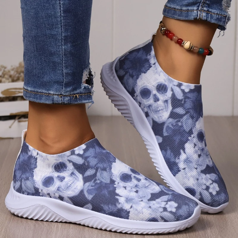 

Sneakers Women Walking Shoes Woman Lightweight Loafers Tennis Casual Ladies Fashion Sock Vulcanized Shoes Zapatos Para Mujeres