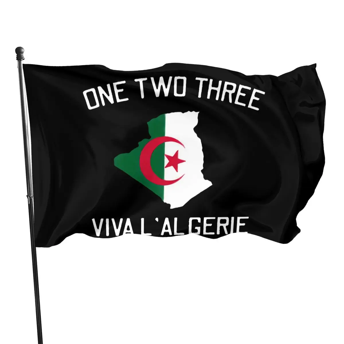 

One Two Three Viva Algeria S Swea Stylish Teenage Great Quality Original Pure Surprise Youth Flag Polyester