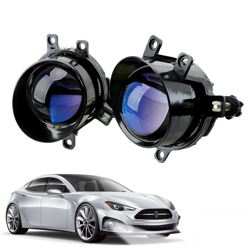 

2Pcs Fog Light PTF H11 Bixenon Projector Lens For Toyota Corolla/Yaris/Avensis/Camry/RAV4/Peugeot/Lexus Car Lights Tuning