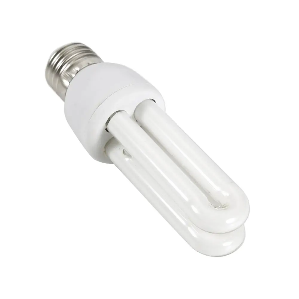 

11W Stick light bulbs low energy power saving CFL screw 2U E27 lamps White light