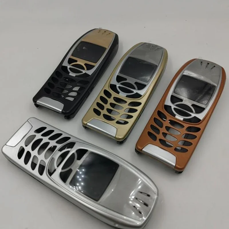 Для Nokia 6310 чехол корпус 6310i аккумулятор от средней рамки передняя панель запасная