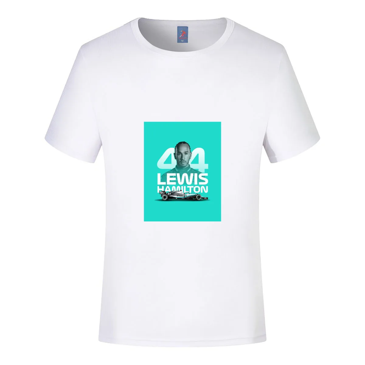 Футболка Льюис Гамильтон Мужская женская летняя Модная одежда с принтом