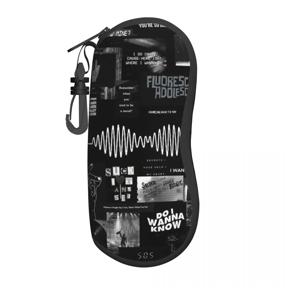 Мужские и женские очки с принтом Arctic monkey винтажные защитные рисунком в виде