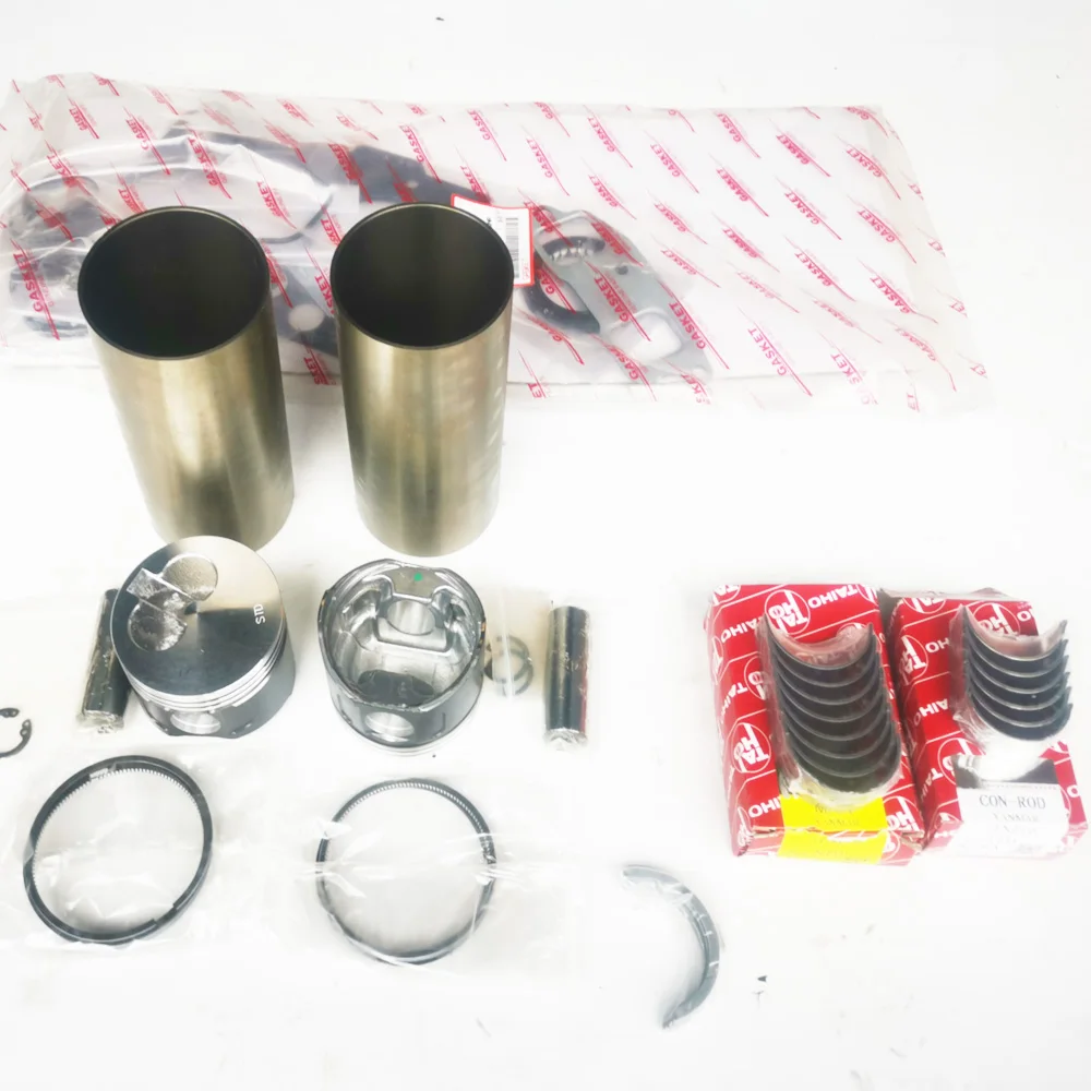 

For YANMAR 2TN66 2TN66E 2TN66L rebuild kit piston ring liner bearing gasket