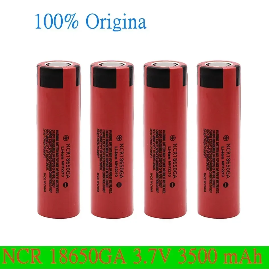 100% новый NCR 18650GA 30A 3 7 В 3500 мАч 18650 литиевая аккумуляторная батарея с плоским верхом