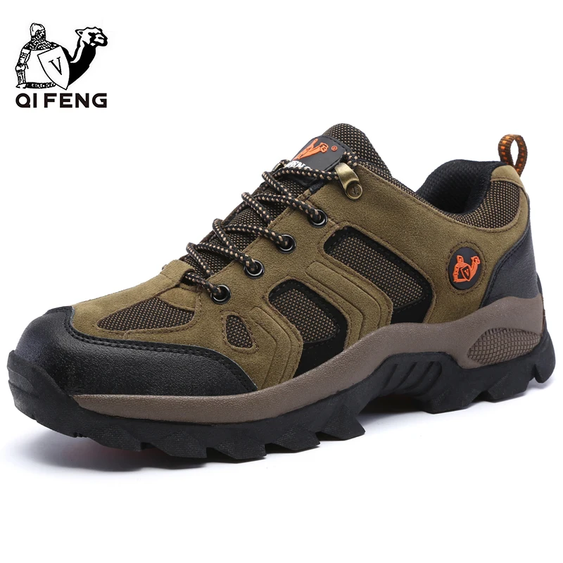 Men Women Outdoor Sports Hiking Shoes Winter Breathable Mountain Climbing Footwear Trekking Sneakers Classic Couple Summer Fall