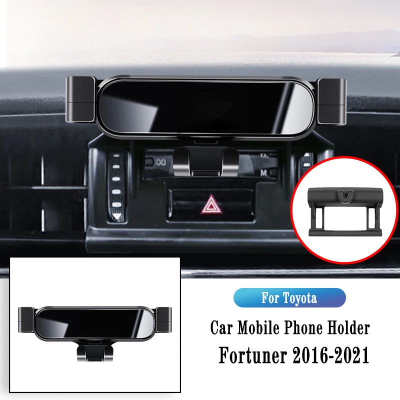 

Gravity Bracket For Toyota Fortuner 2016-2022 Gravity Navigation Bracket GPS Stand Air Outlet Clip Rotatable Support