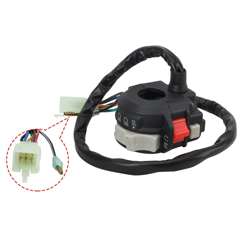 1 шт. Левый переключатель на руль стартовая фара 4GB839730000 черные автомобильные