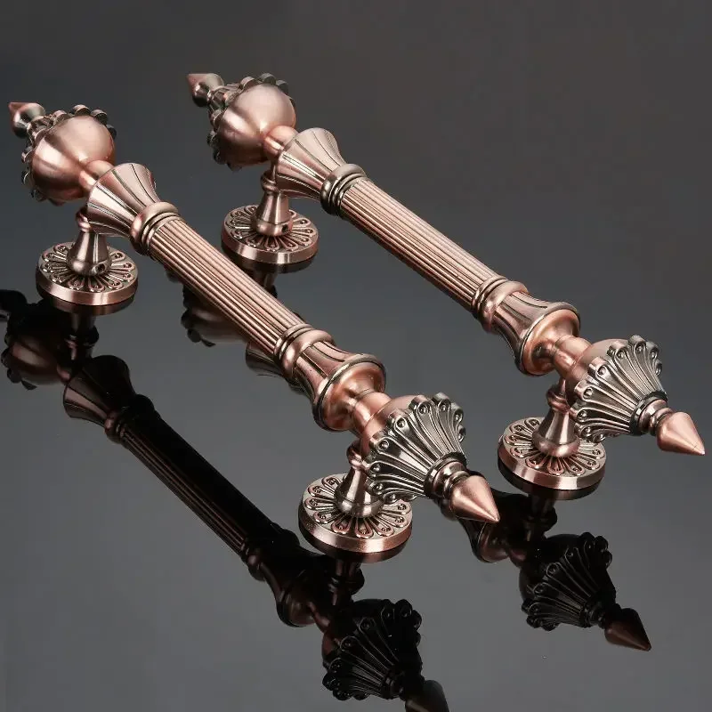 1 шт. Qinggu медная дверная ручка для отеля европейская антикварная деревянная вилла