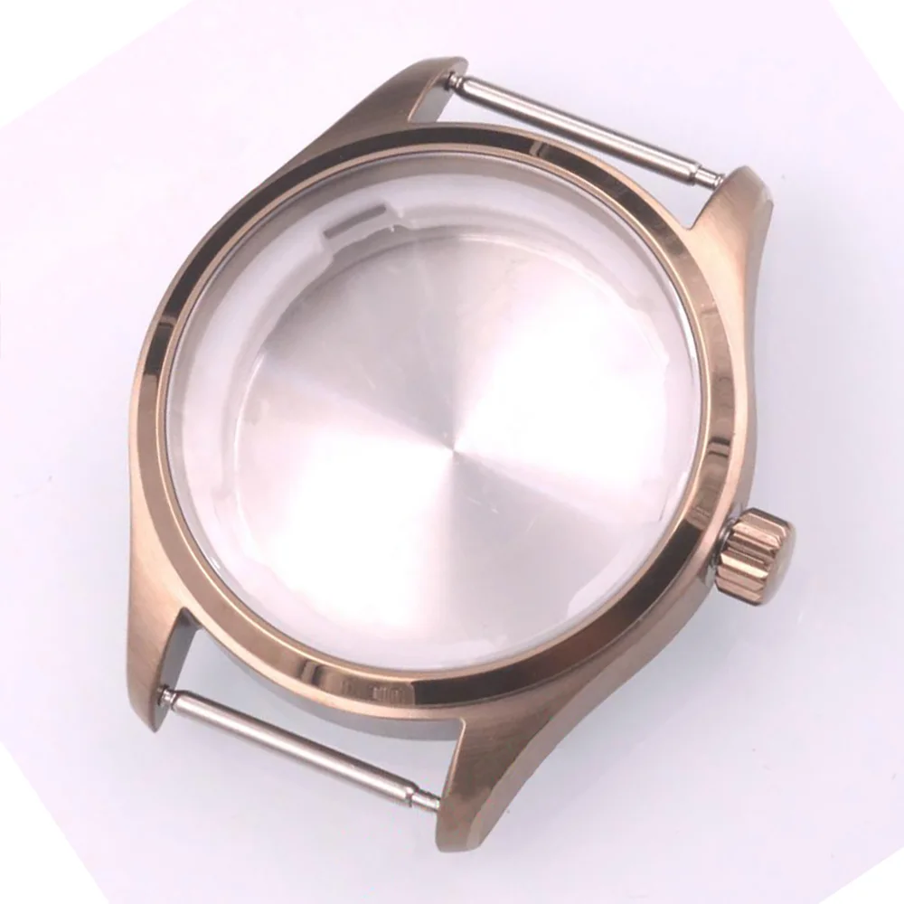 40 мм чехол для часов подходит NH35 NH36 ETA2824 движение 316L из нержавеющей стали