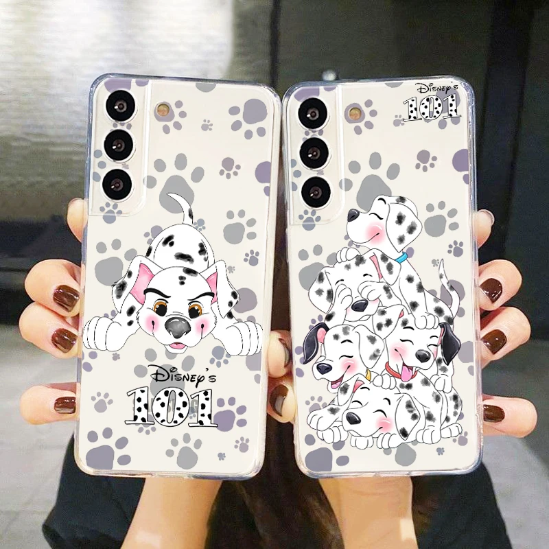 

101 Dalmatians For Samsung Galaxy S23 S22 S21 S20 Ultra Plus Pro S10 S9 S8 4G 5G Silicone Transparent Phone Case Soft Coque Capa