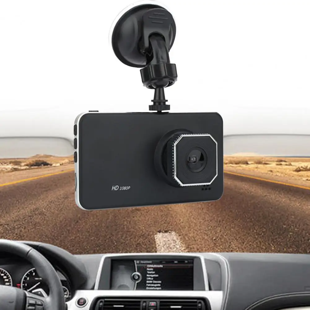 

4 Inch Car DVR Camera 1080P Full HD-compatible Dash Cam Dual Lens Car Video Recorder Parking Monitor Nigh Vision for Automobile