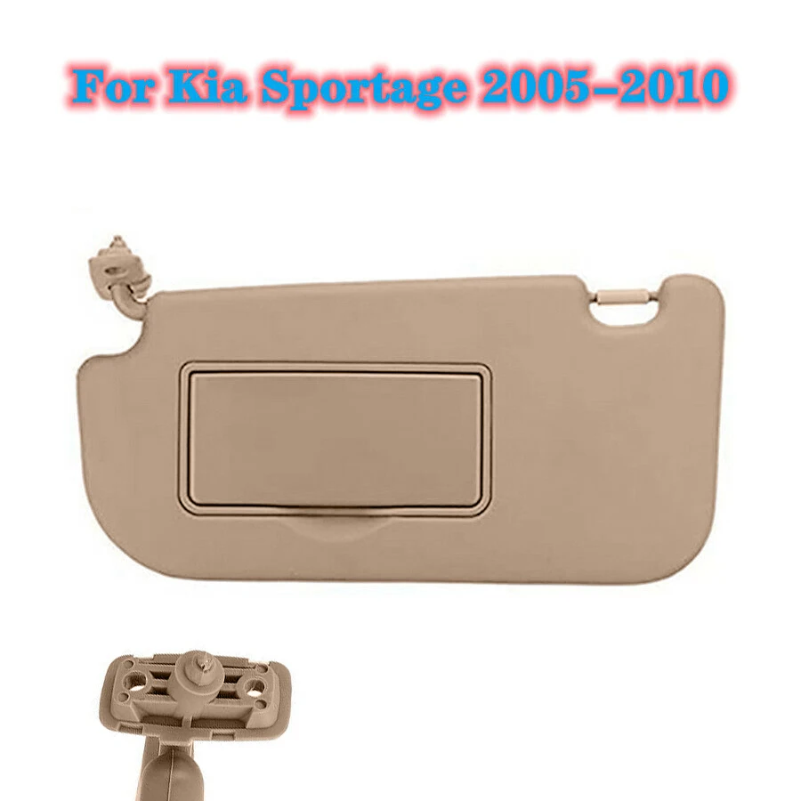 

For Kia Sportage 04-10 Makeup Mirror Sun Visor 1 Pcs 8520203000 Car Accessories Front Left Driver Side Light Baffle